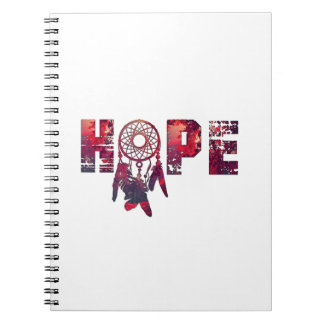 Caderno Espiral Hope Notebook design