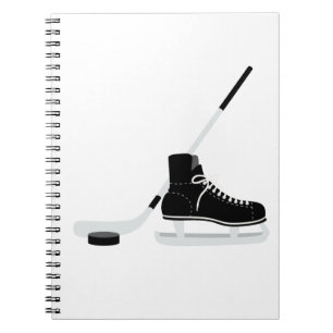 Caderno Espiral Hóquei em gelo