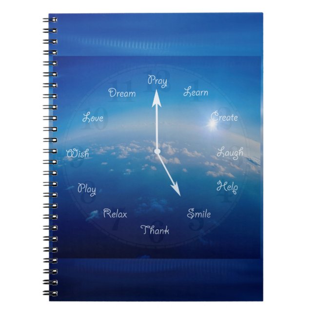 Caderno Espiral Hora de sorrir (Frente)
