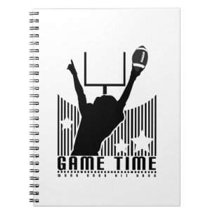 Caderno Espiral Hora do Jogo - Futebol