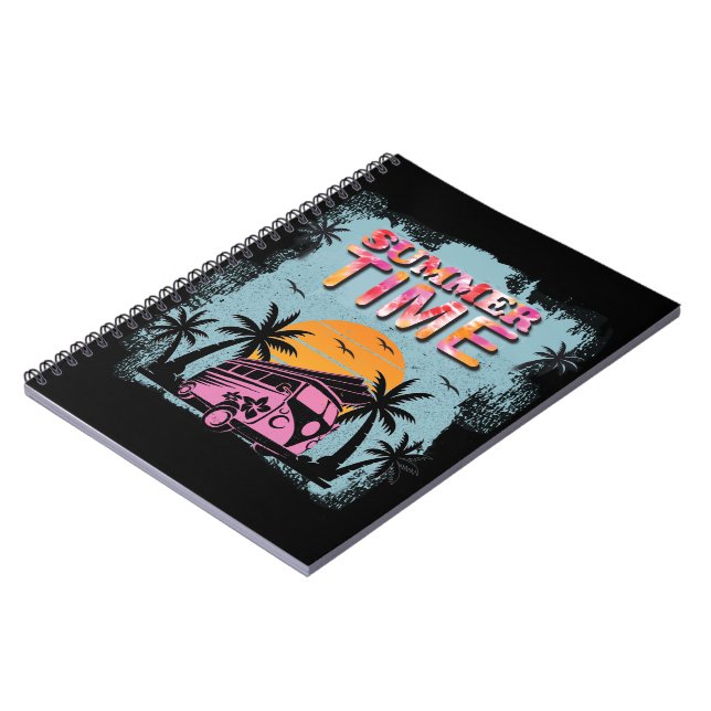 Caderno Espiral Horário de Verão (Left Side)