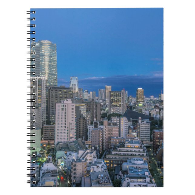 Caderno Espiral Horizonte ao crepúsculo (Frente)