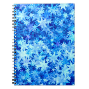 Caderno Espiral Horizonte do Azure no Natal