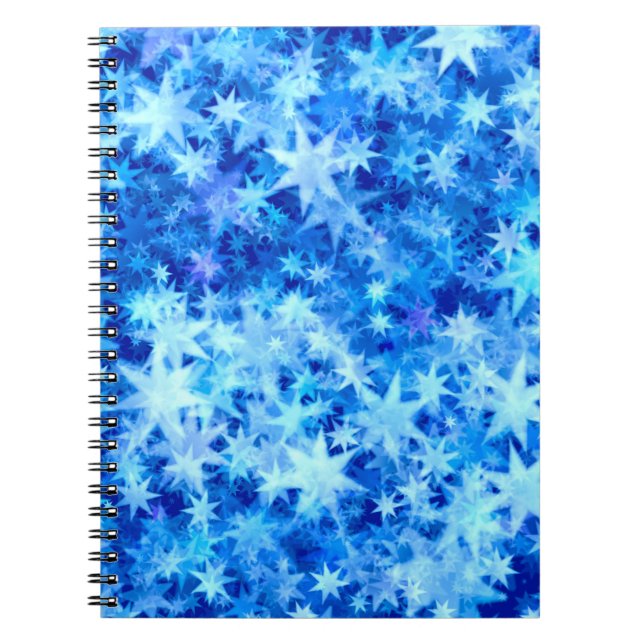 Caderno Espiral Horizonte do Azure no Natal (Frente)