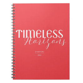 Caderno Espiral Horizontes Atemporais Singapura 1965