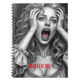 Caderno Espiral Horror Image