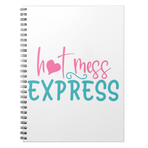 Caderno Espiral Hot Mess Express