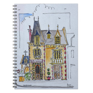 Caderno Espiral Hotel Normandy Cobourg, França