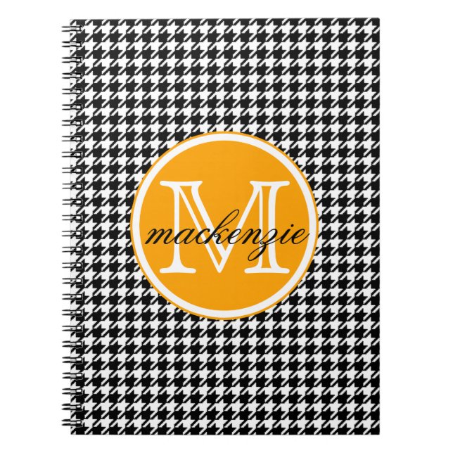 Caderno Espiral Houndstooth (Frente)