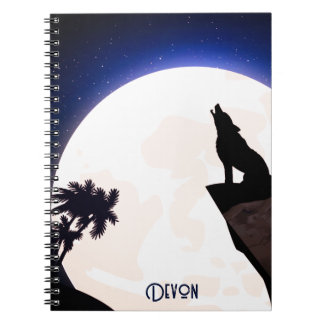 Caderno Espiral Howl Na Lua