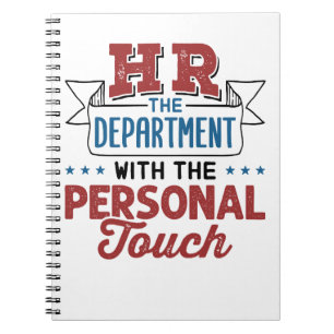 Caderno Espiral HR O Departamento com o Toque Pessoal