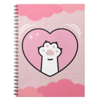 Caderno Espiral huellas amorosas
