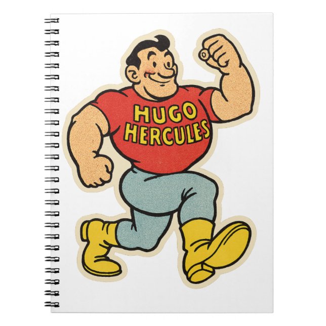Caderno Espiral Hugo Hércules  (Frente)