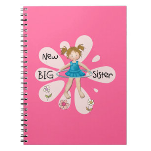 Caderno Espiral Hula Hoop Nova Irmã Grande