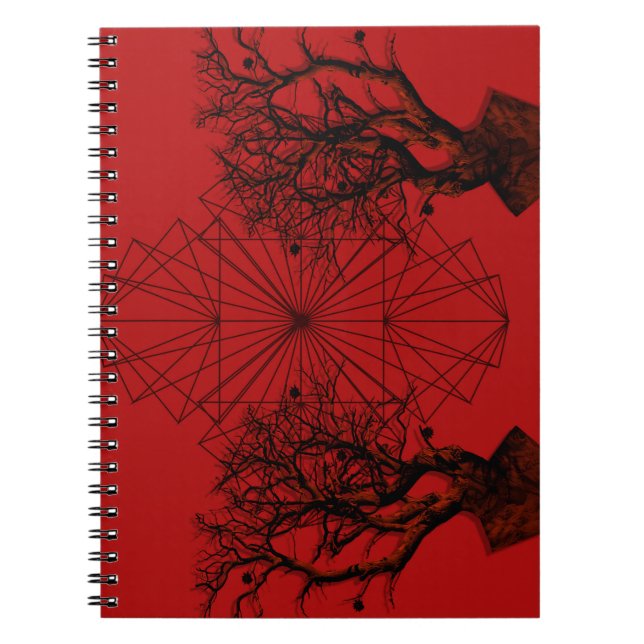 Caderno Espiral human tree (Frente)