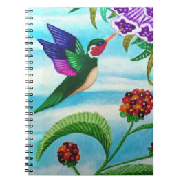 Caderno Espiral Hummingbird Skys