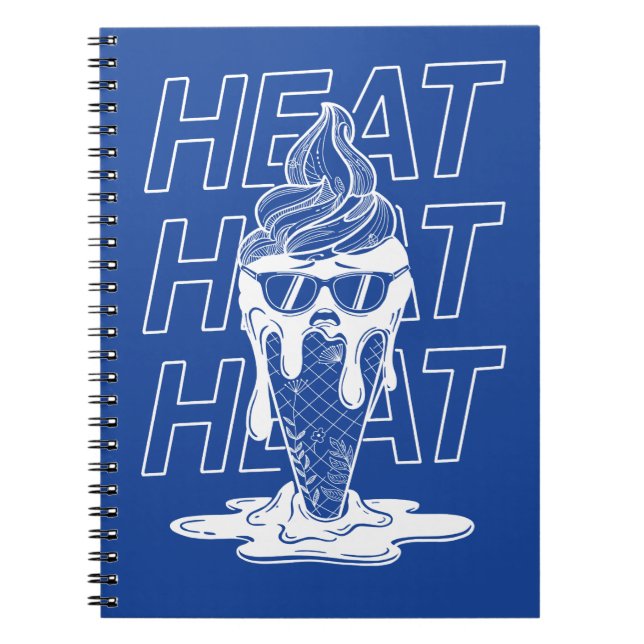 Caderno Espiral Humor Atual: Derretendo (Frente)