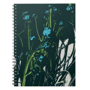Caderno Espiral humor azul camomila