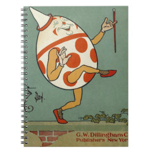 Caderno Espiral Humpty Dumpty, Rima Tradicional da Mamãe Gansa