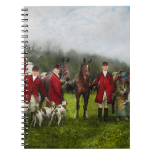 Caderno Espiral Hunter - The fox hunt - Tally-ho 1924