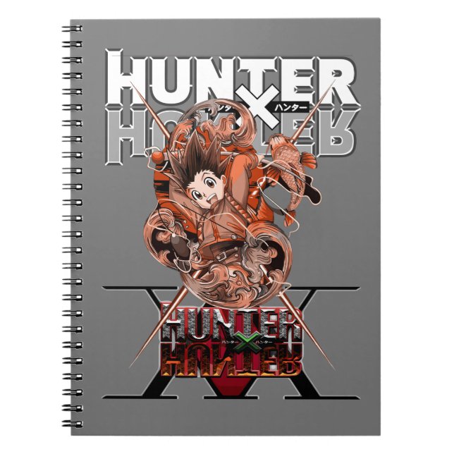 Caderno Espiral Hunter X Hunter (Frente)