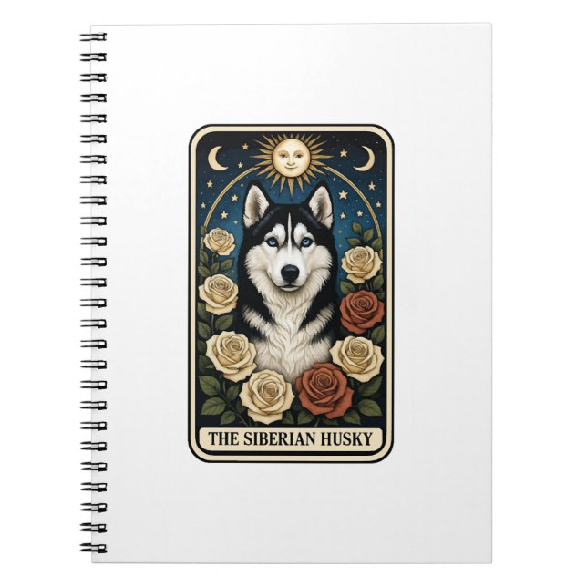 Caderno Espiral Husky Siberiano (Frente)