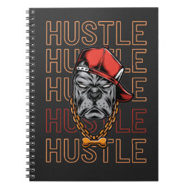 Caderno Espiral Hustle, Hustle, Hustle, Hustle