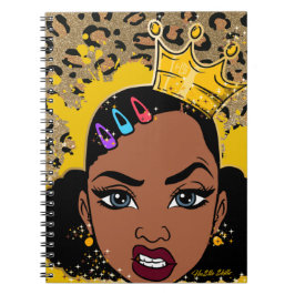 Caderno Espiral Hustle Skills Aniversário Presente Sista Rainha Fe