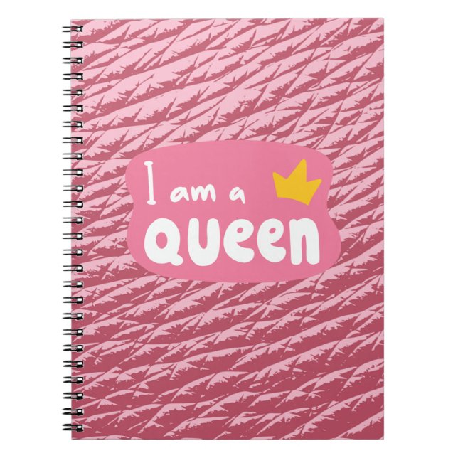 Caderno Espiral I Am Queen – Elegant Corporate (Frente)