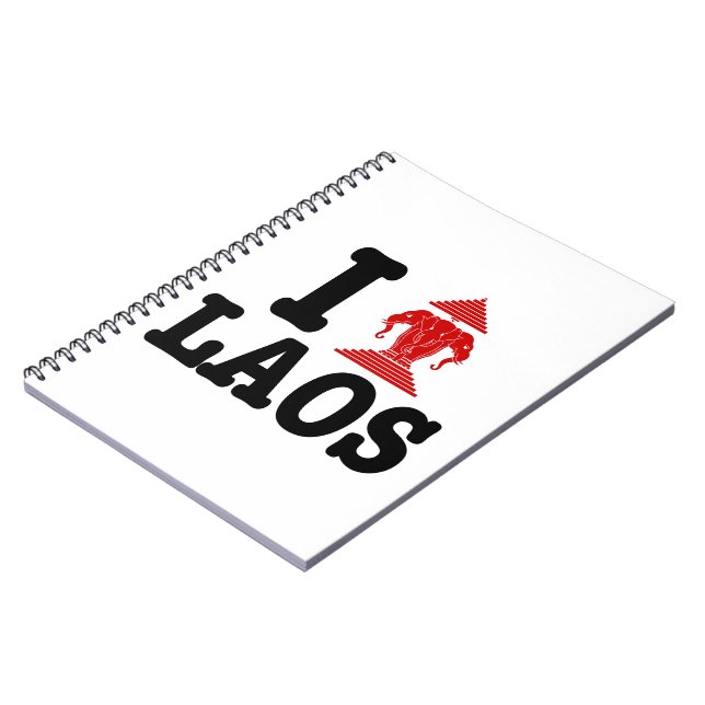 Caderno Espiral I Erawan (Love) Laos (Left Side)