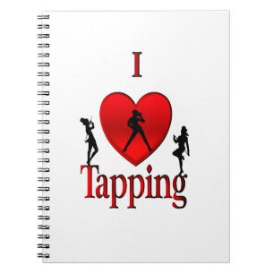 Caderno Espiral I Heart Tap Dance