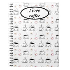 Caderno Espiral I like my cream and sugar in my coffee