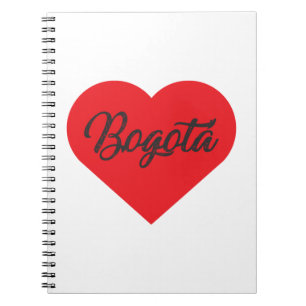 Caderno Espiral I Love Bogota - Colômbia
