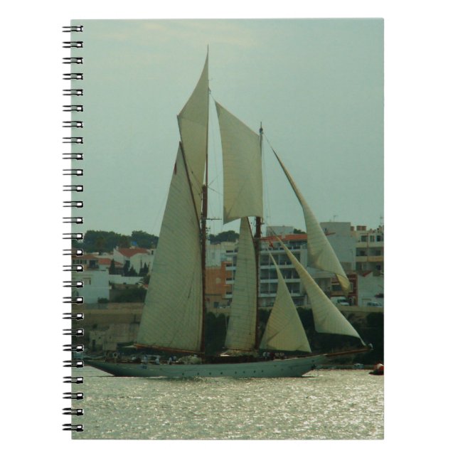 Caderno Espiral Iate Clássico (Frente)