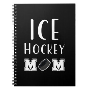 Caderno Espiral Ice Hockey Mom