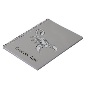 Caderno Espiral Ícone Scorpion