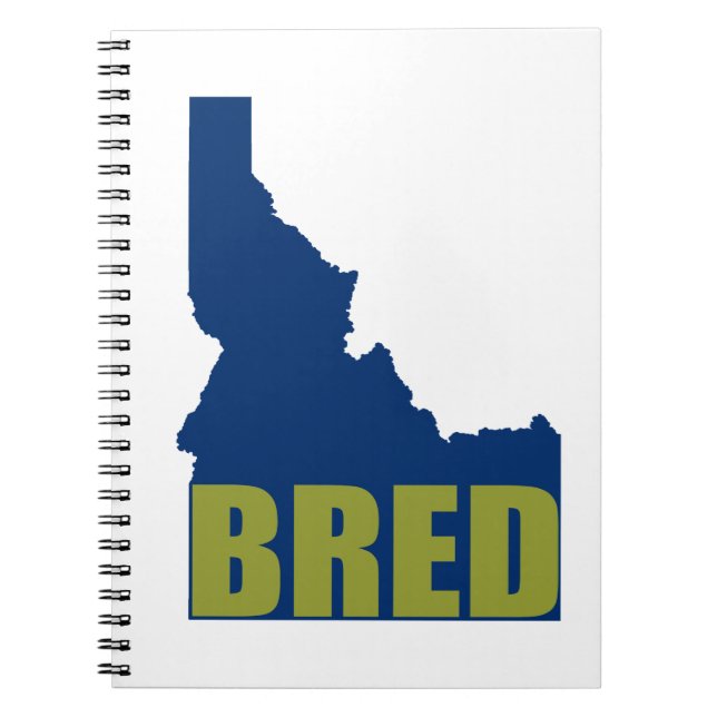 Caderno Espiral Idaho Bred (Frente)