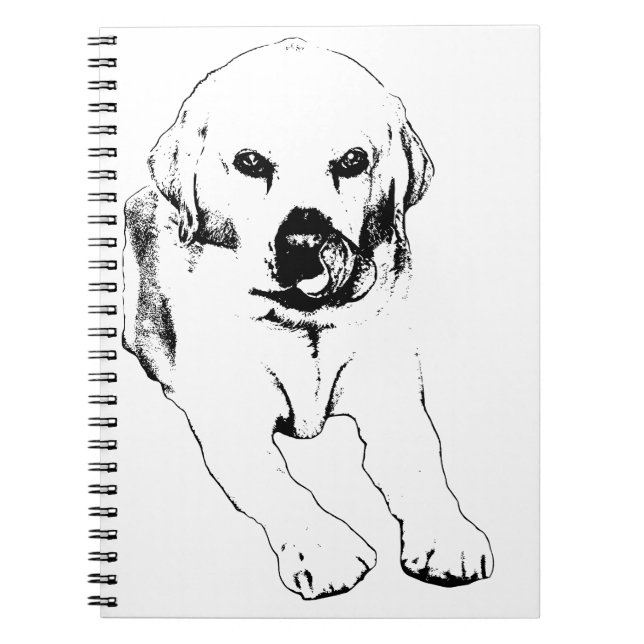 Caderno Espiral Ideias brilhantes com um Lab (Frente)