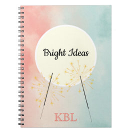 Caderno Espiral Ideias brilhantes personalizadas