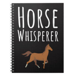 Caderno Espiral Ideias de Presentes para Amantes de Cavalos Equino