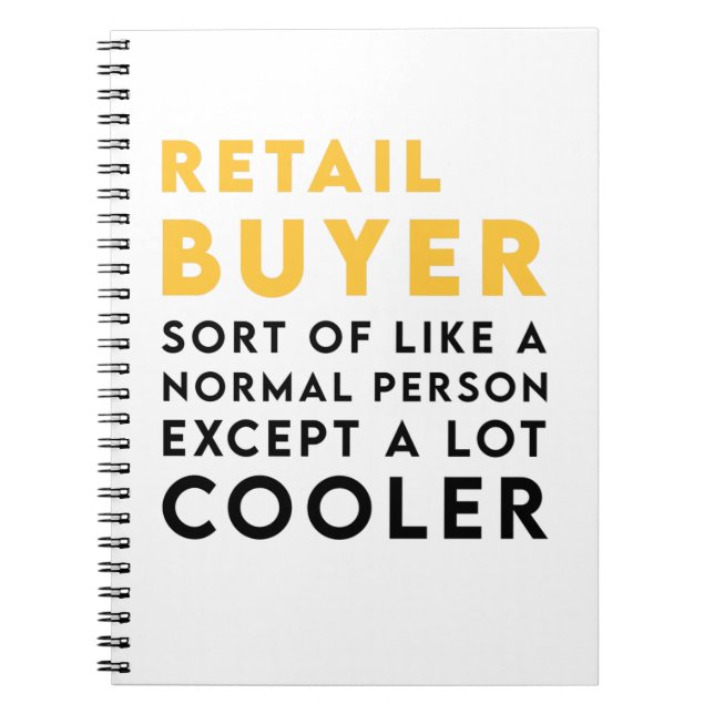 Caderno Espiral ideias de presentes para mulheres ou homens compra (Frente)