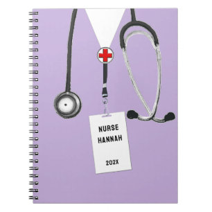 Caderno Espiral Ideias de Presentes Personalizados para Enfermeiro