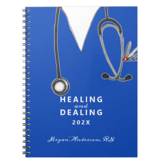 Caderno Espiral ideias de presentes personalizados para enfermeiro