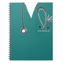 Caderno Espiral ideias personalizadas de presentes de enfermeira