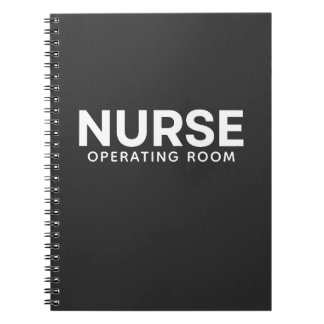 Caderno Espiral Identidade Profissional de Enfermeira de Centro Ci