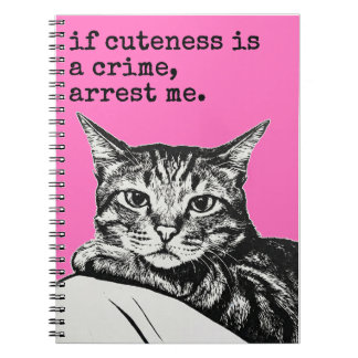 Caderno Espiral If Cutess is a Crime