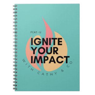 Caderno Espiral Ignorar o seu notebook de impacto