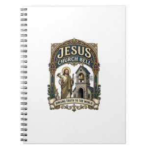 Caderno Espiral Igreja de Jesus Sino Igreja de Jesus Sino Fé Crist