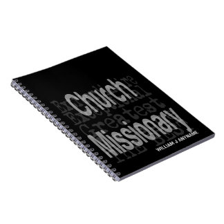 Caderno Espiral Igreja Missionária Extraordinária PERSONALIZADA
