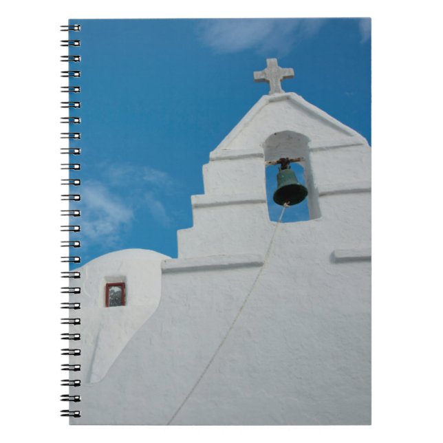 Caderno Espiral Igreja típica caiada de branco (Frente)
